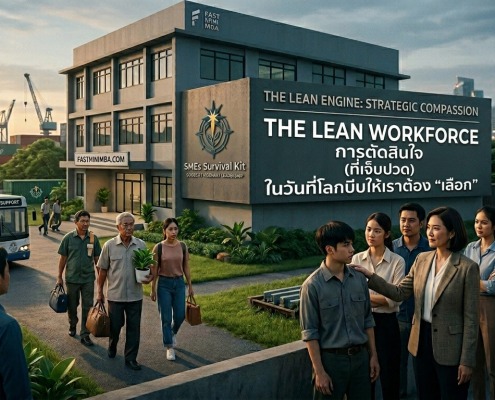 ผู้นำองค์กรและพนักงานกับแนวคิด The Lean Workforce